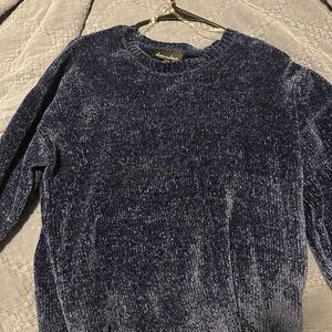 Classic Purple Crewneck Sweater